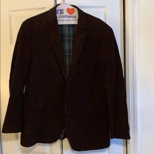 US Polo Assn Corduroy Sport Coat Dark Brown